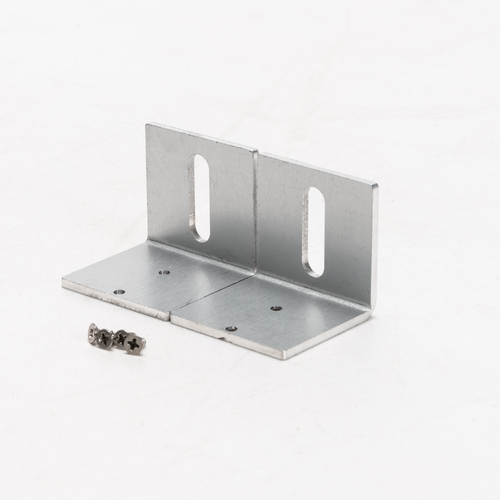 Kit di 2 Staffe Angolari · Completo di 4 Viti · Per fissaggio muro