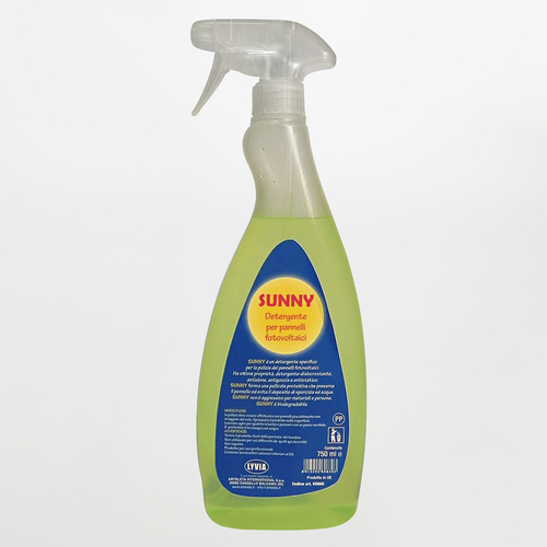Detergente per Pannelli Fotovoltaici 750 ml · Produce una Pellicola Protettiva Antistatica e Antipioggia · Atossico
