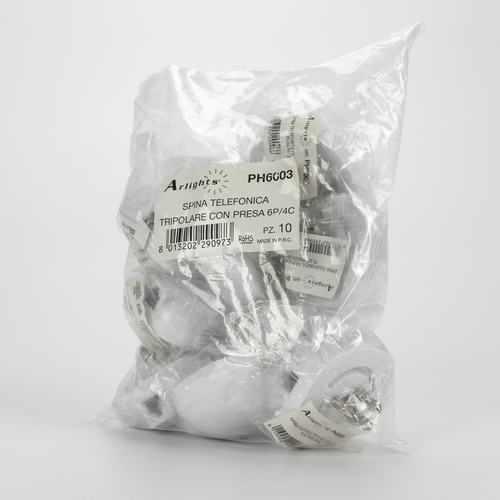 Spina Telefonica Tripolare · Presa Plug