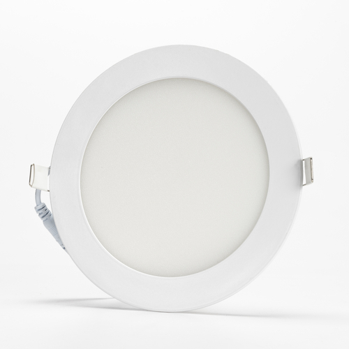 Pannello LED Ultrasottile · 18W · Da Incasso · Forma Rotonda · Bianco Caldo 3.000°K