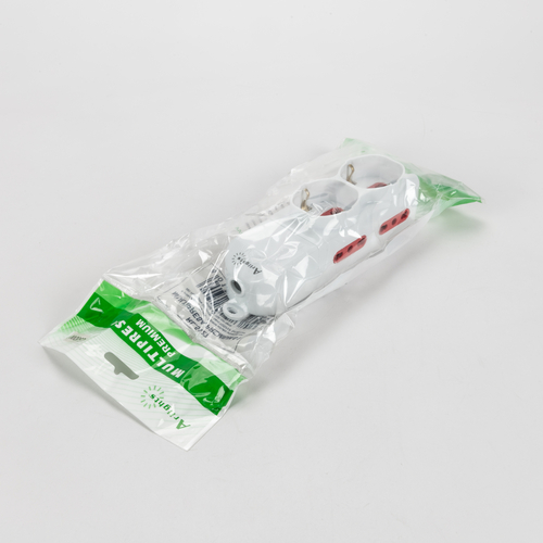 Multipresa Serie Premium · 6 Prese · Senza Cavo di Alimentazione · Bianca