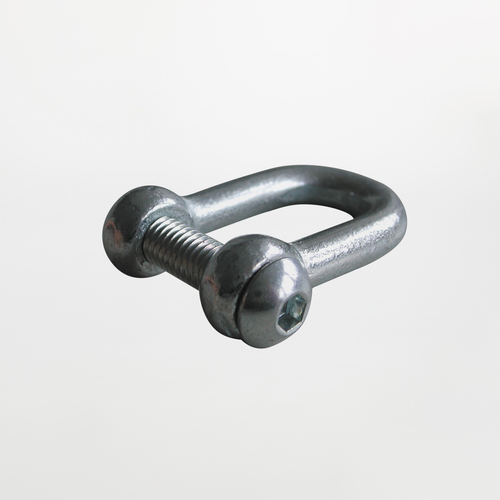 Grillo d'aggancio · In Acciaio · Per Puntali/Tiranti Filettato M5 Ø 11mm · Per Tiranti con Asola