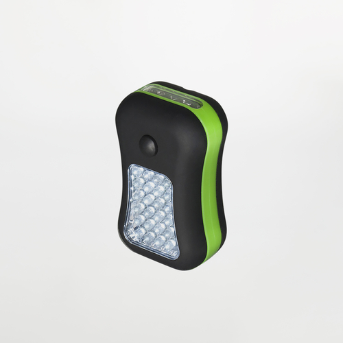 Astuccio Leggero · 24 LEd Fontali + 4 Led Sommitali · Con Gancio e Magnete · In Tecnopolimero