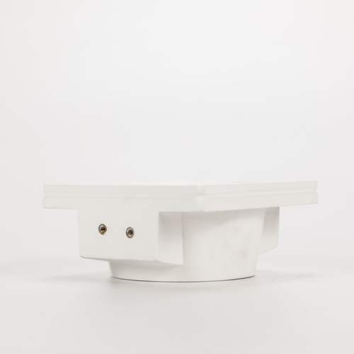 Incasso in Gesso per Controsoffitto · Forma Quadrato Profondo · Per Lampadine Ø 50mm