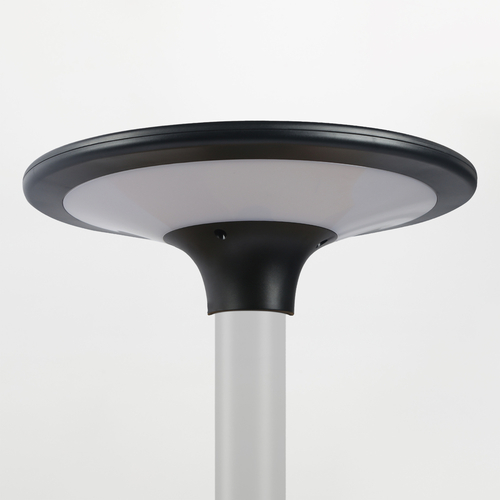 Lampione Solare LED · 20W · Per installazione A Testa Palo · Con Sensore Crepuscolare · Per Esterno