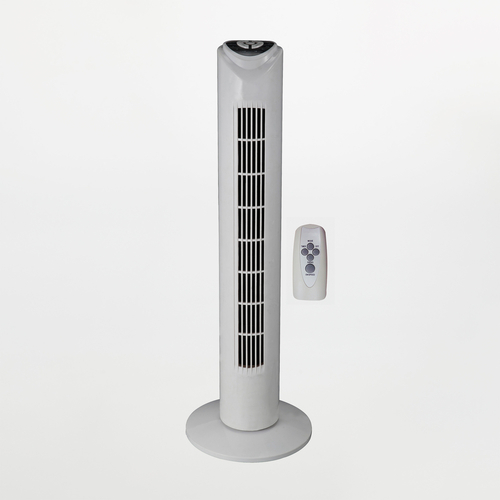 Ventilatore a Torretta · Con Telecomando e Timer · Oscillante